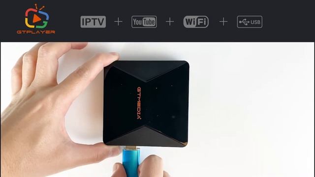 GTMEDIA ifire 2 support 1080P H.265 HEVC 10bit IPTV (Xtream, Stalker) Built-in WIFI 2.4G Ethernet смотреть онлайн