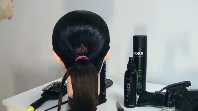 Прическа для бальных танцев. Обмотка, пучок ракушка смотреть онлайн