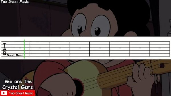 Steven Universe - We Are The Crystal Gems Guitar Tutorial