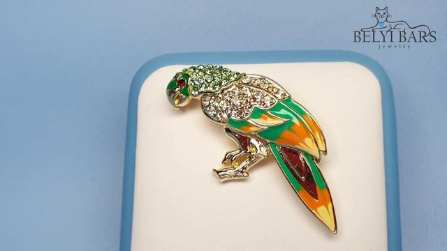 Брошь в виде попугая смотреть онлайн