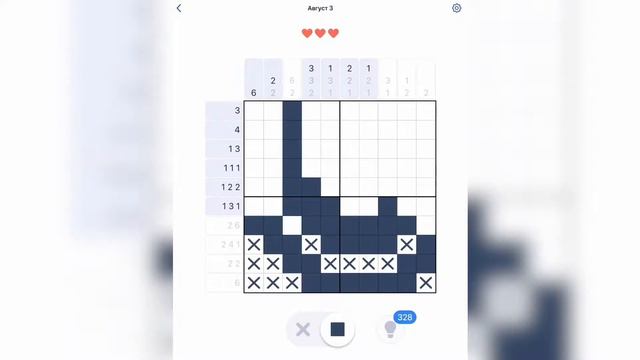 Прохождение игры NONOGRAM 3 августа смотреть онлайн