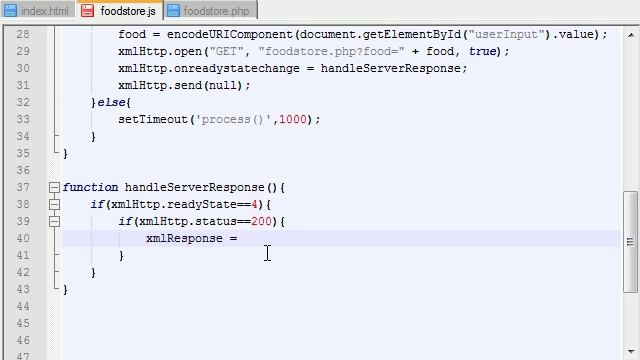 AJAX Tutorial - 9 - Handling Responses from the Server смотреть онлайн