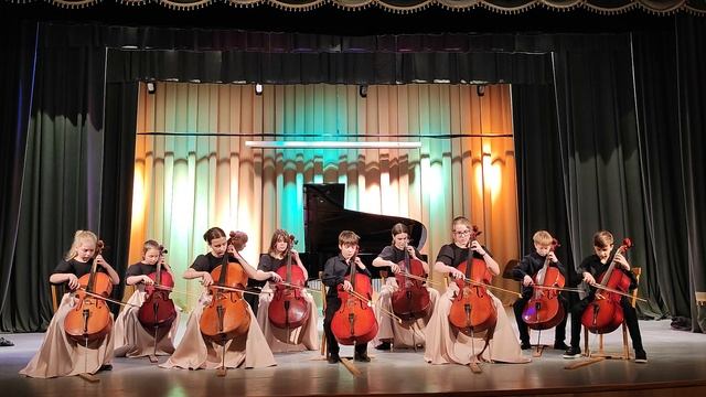 Отчетный концерт струнного отделения Царскосельской гимназии искусств им Ахматовой. 23 марта 2023. смотреть онлайн