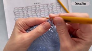 платье-сарафан крючком Часть3 Летний сарафан платье вязаное крючком