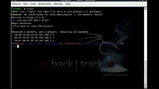 ARPing with Scapy смотреть онлайн