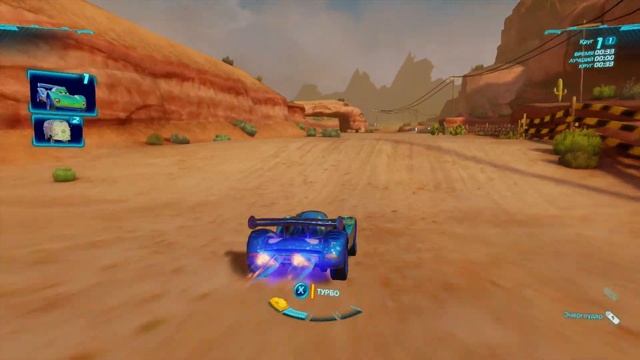 Тачки 2 (Xbox 360) - Свободная Игра - Гонка - Тяжелая Сложность - 1 круг - Заезд "Каньон" смотреть онлайн