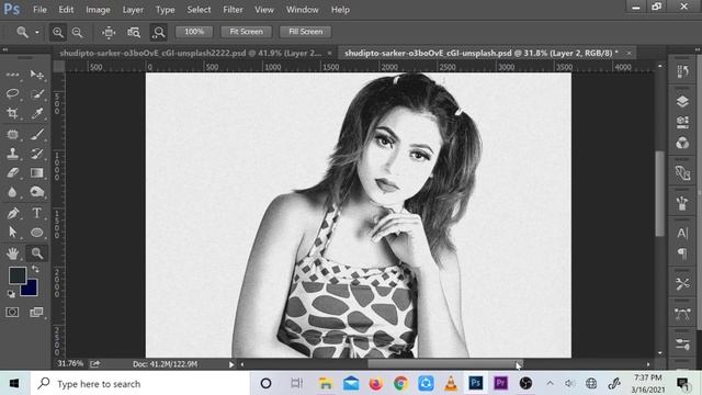 How To Create Pencil Sketch Into Your Photo In Photoshop || Photoshop Tutorial || Pencil Sketch смотреть онлайн