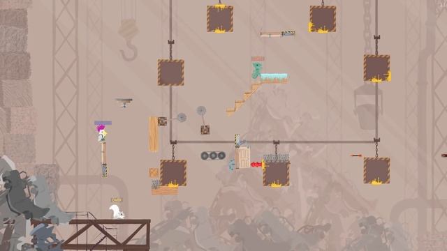 САМЫЙ ТРУДНЫЙ УРОВЕНЬ В МИРЕ! (Ultimate Chicken Horse) смотреть онлайн