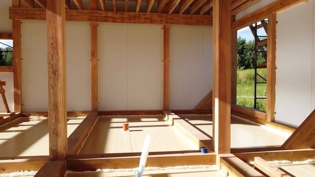 Утепление фахверкового дома PIR утеплителем смотреть онлайн