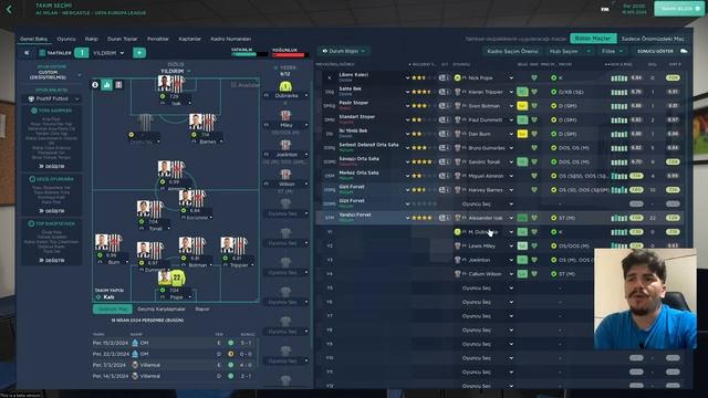 FM 2024 Newcastle United UEFA Çeyrek Final Rakip Milan смотреть онлайн