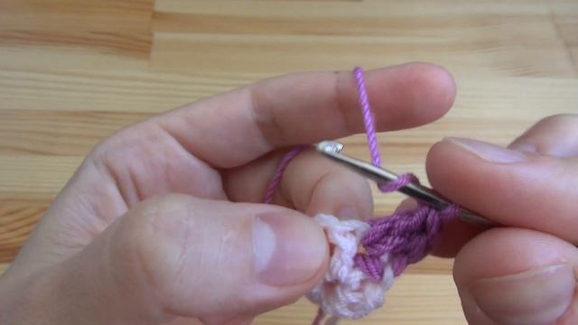 Простой цветок крючком. 5 и 6 лепестков смотреть онлайн