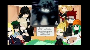 Pro heroes (+ bkdk) reacts to Izuku Midoriya (future, villain deku au) || Part 2/3 ||