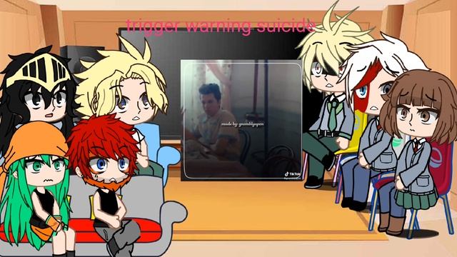 pro heroes & class 1a react to female deku as melanie martinez смотреть онлайн
