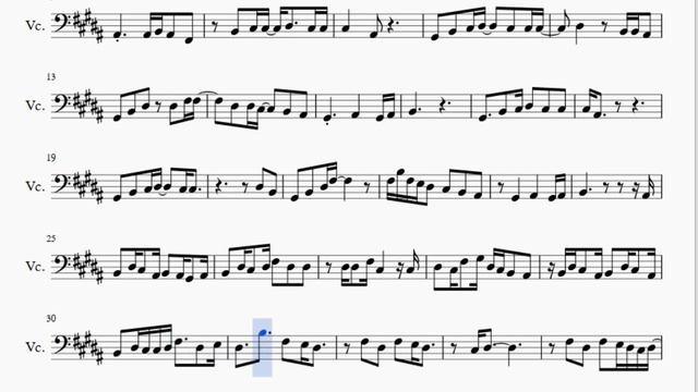 Cello Sheet Music: How to play Runaway by AURORA смотреть онлайн