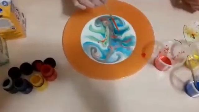 Рисование на сливках смотреть онлайн