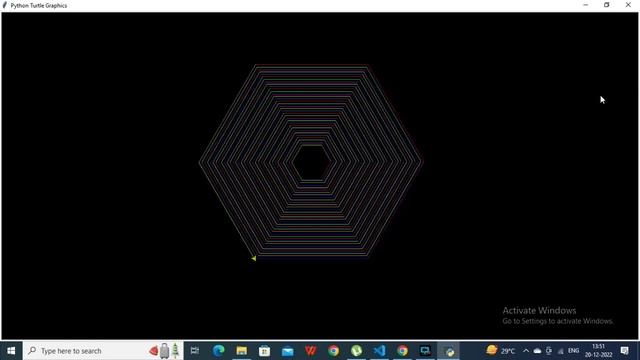 Beautiful Hexagonal Design | Turtle Pattern | Python смотреть онлайн