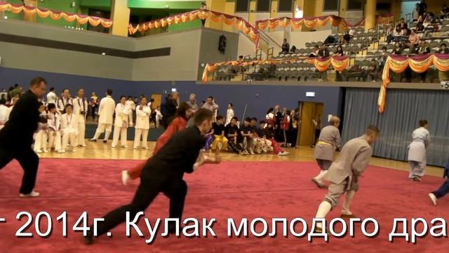 Цигун Гонконг 2014 Кулак молодого дракона  Снято только конец комплекса    Кушнаренко Марзия