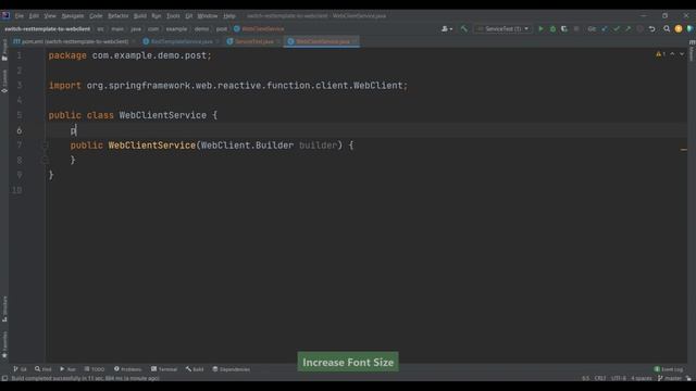 RestTemplate to WebClient смотреть онлайн