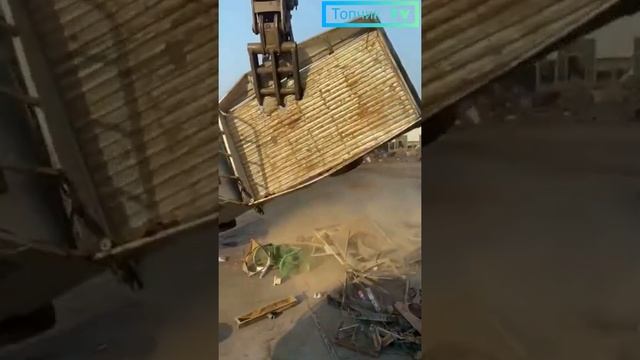 #Shorts Самая быстрая разгрузка машины в Мире.Как быстро разгрузить смотреть онлайн