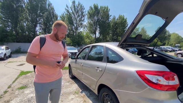 Лада Гранта лифтбек комфорт 1.6 87л.с. уехала в Ульяновскую область!