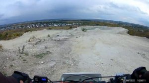 KAYO BASIC TT140EM. Покатуха на этом монстре!