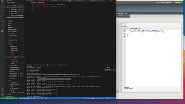 F5 PyConf - Python LTM Network Automation IRules (Part3) смотреть онлайн