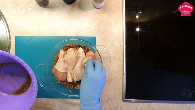 ГРЕЧКА С КУРИЦЕЙ В ДУХОВКЕ / КУРИНЫЕ ГОЛЕНИ смотреть онлайн