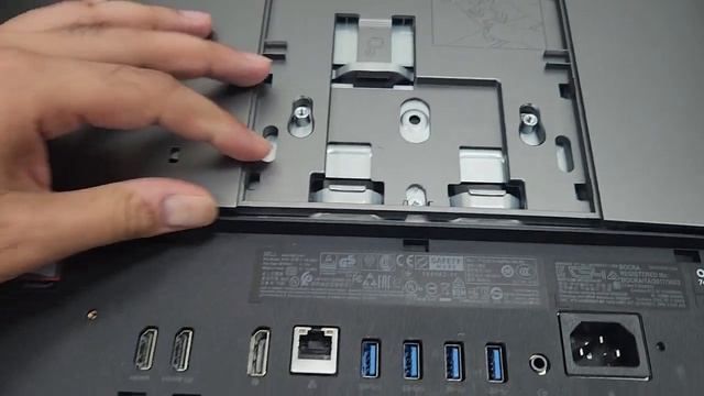 How To Open Back Cover DELL All In One Pc OptiPlex 7460 AIO Series || SSD & Ram Upgrade