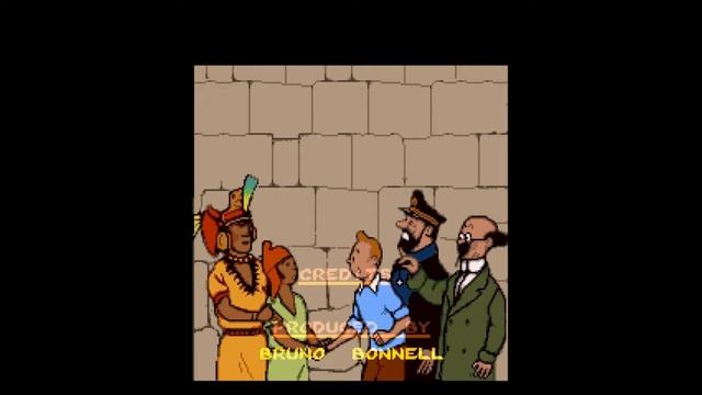 SNES The Adventures of TinTin Prisoners of the Sun Cheat Mode 03 View Ending and Credits смотреть онлайн