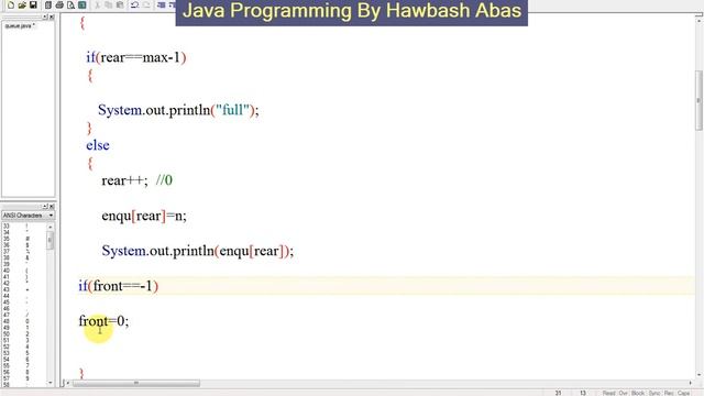 queue by array (Kurdish Datastructure in Java By Hawbash)...Part26 смотреть онлайн