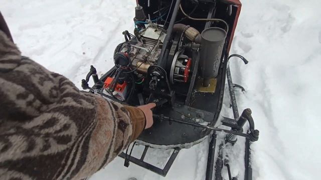 Самодельный снегоход .Обзор .Испытания . смотреть онлайн