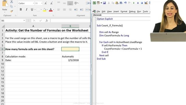 Excel VBA: Loop through cells inside the used range (For Each Collection Loop) смотреть онлайн