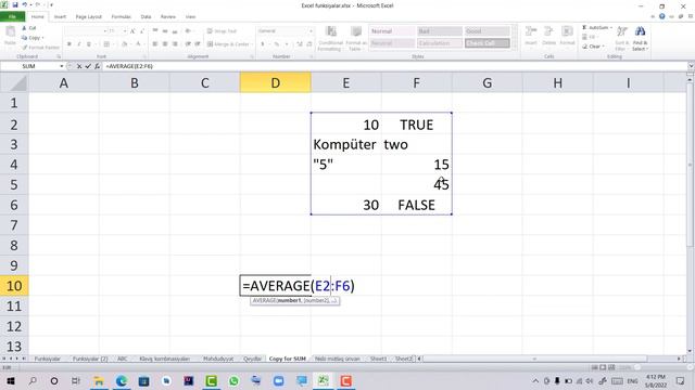 Mövzu 8.3. MS Excel 2019. Funksiyalar və səhvlər смотреть онлайн