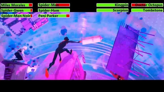 Spider-Man: Into The Spider-Verse (2018) Final Battle With Healthbars 1/3 (30K Subscriber Special)