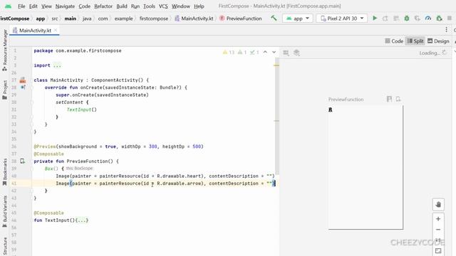 Jetpack Compose Layout Composables | Row, Column, Box | CheezyCode Hindi смотреть онлайн
