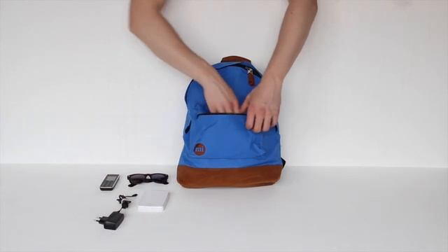 Мини Обзор Рюкзака Mi-Pac Classic Royal Blue смотреть онлайн