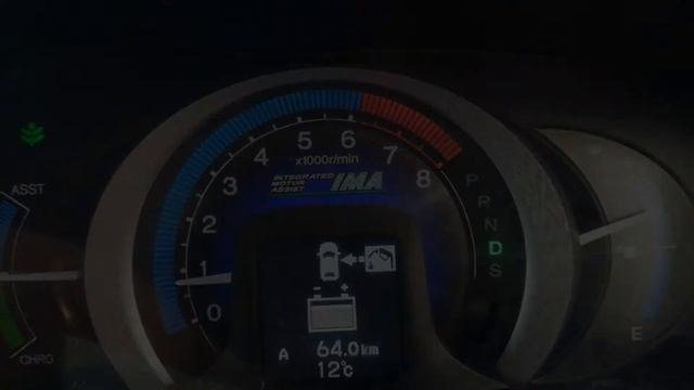 Обучение холостого хода #Honda_Insight #Хонда_Инсайт смотреть онлайн