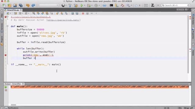۵۹- خواندن و نوشتن باینری فایل در Python پایتون смотреть онлайн
