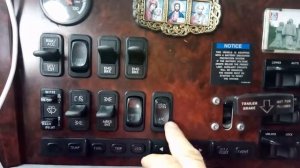 Freightliner Century classic 2001год. Панель управления #3