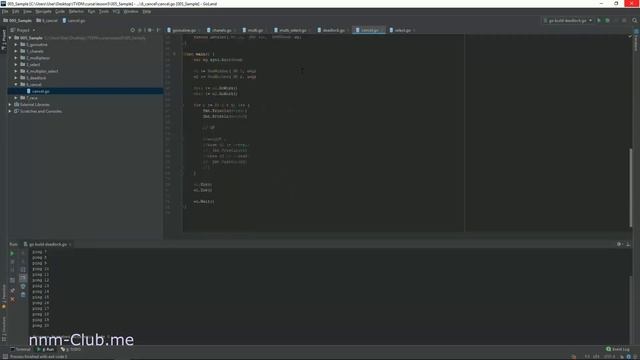 №5 МНОГОПОТОЧНОСТЬ ГОРУТИНЫ, КАНАЛЫ, ОПЕРАТОР SELECT смотреть онлайн