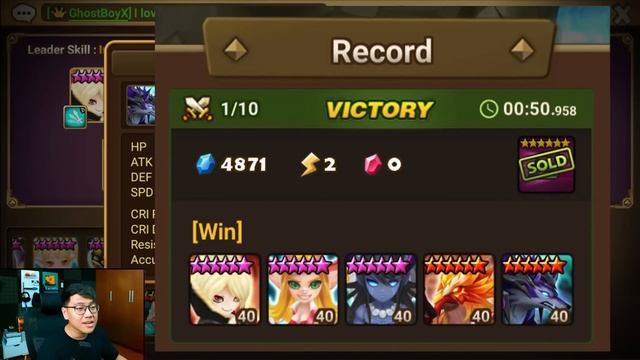FASTEST 100% F2P Team For Dragon Abyss Hard in Summoners War смотреть онлайн