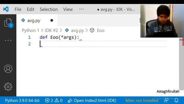 || Define Average Function In Python || смотреть онлайн