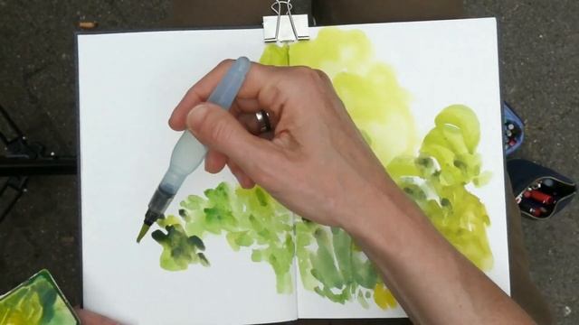 Urban Sketching: How To Draw Plants and Trees смотреть онлайн