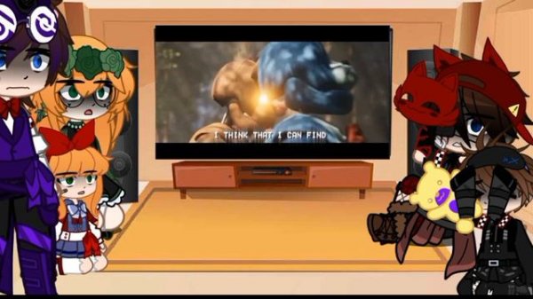 The Past Afton Family reacts To: "Stuck Inside"||FNAF||Not Og|| Hope you enjoy💜