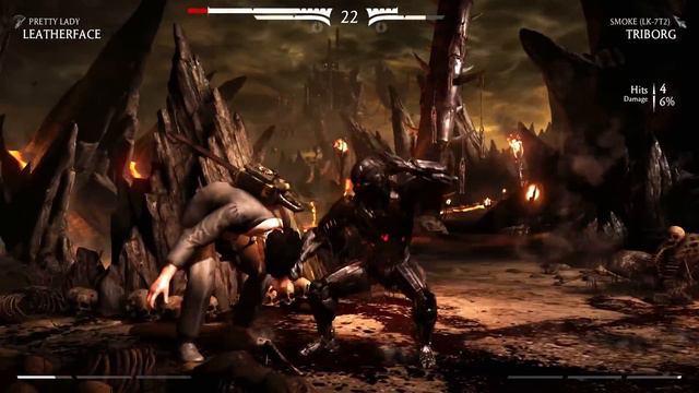 Mortal Kombat XL - LEATHERFACE - Fatalities & X-Rays Gameplay (MKXL)