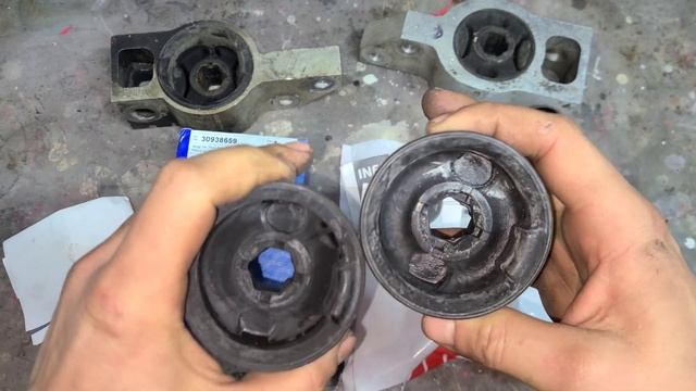 Сайленблок задний переднего рычага VAG усиленный и нет? Какой выбрать? В чем отличия? SWAG или FEBI смотреть онлайн