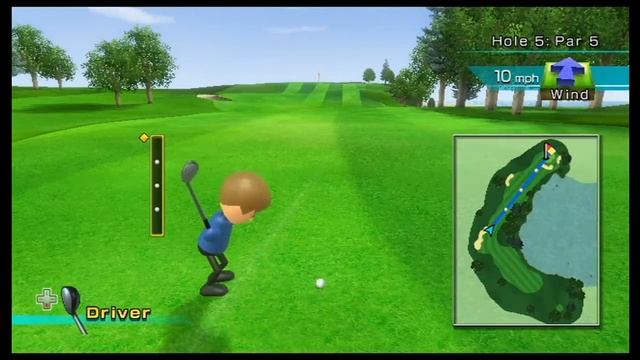 Wii Sports Golf: 9 Holes -22 (Theoretical Score) смотреть онлайн