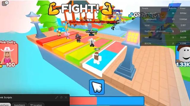 PUSH SIMULATOR SCRIPT - AUTO FARM смотреть онлайн