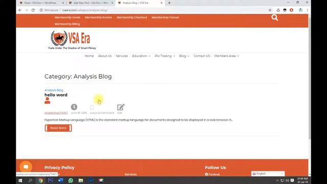 How To Create Or Edit Post In Wordpress Website смотреть онлайн