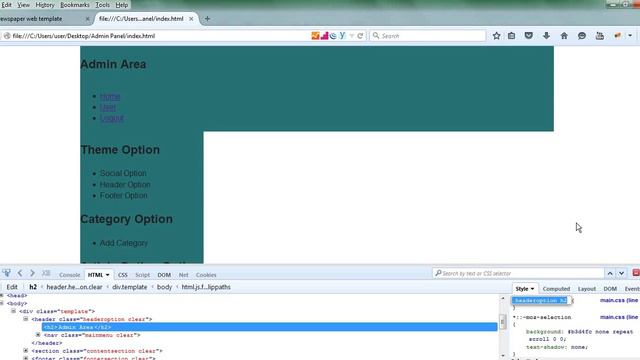 Designing Basic Admin Panel For Website (Part-01) смотреть онлайн